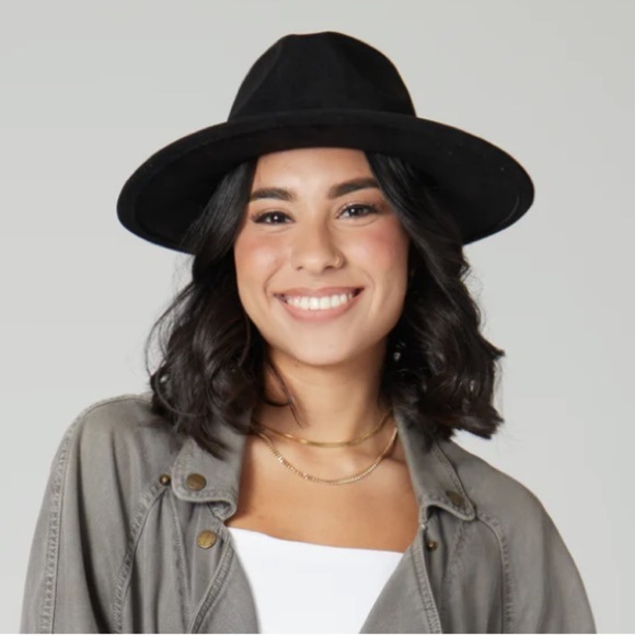 SAN DIEGO Hat Company in Heathered Fedora Black - Picture 6 of 12